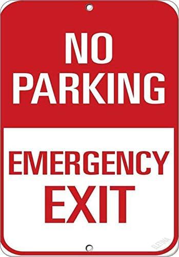 Emergency Exit Sign - لافتة تحذيرية للشارع، لوحة تحذيرية، ممنوع