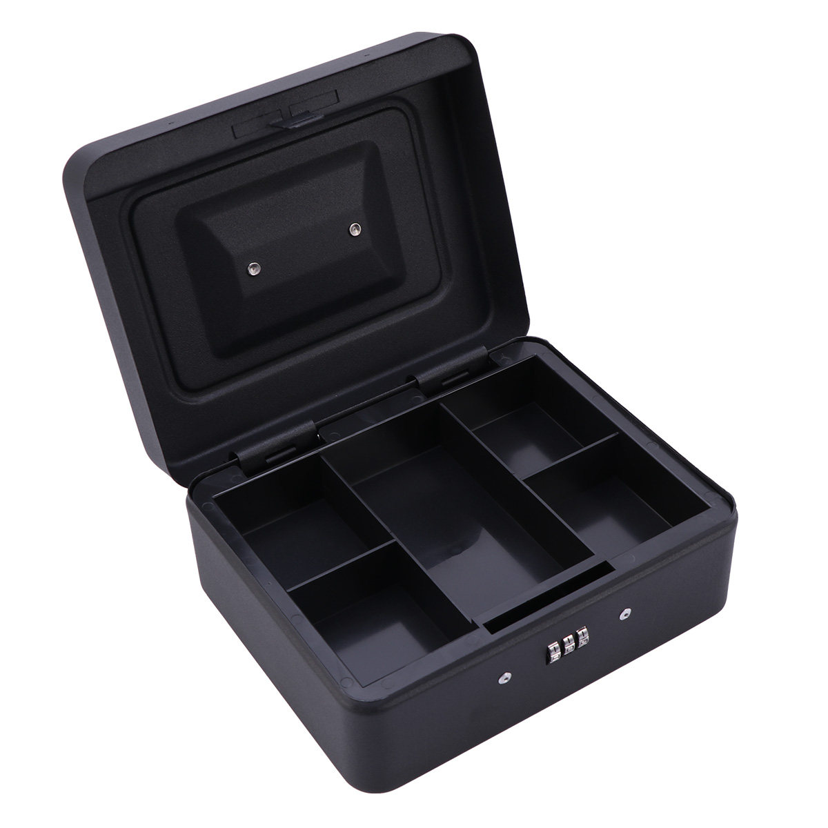 Lockbox Key Secure - صندوق نقود معدني متين وسميك مع