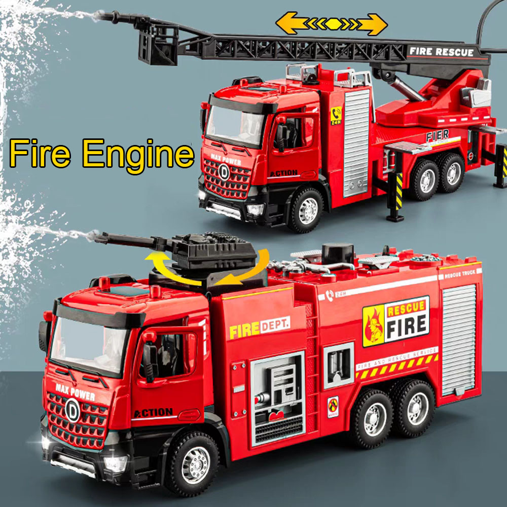 نموذج سيارة إطفاء بمقياس 1:32، - مراجعة Fire Escape Ladder وسعره