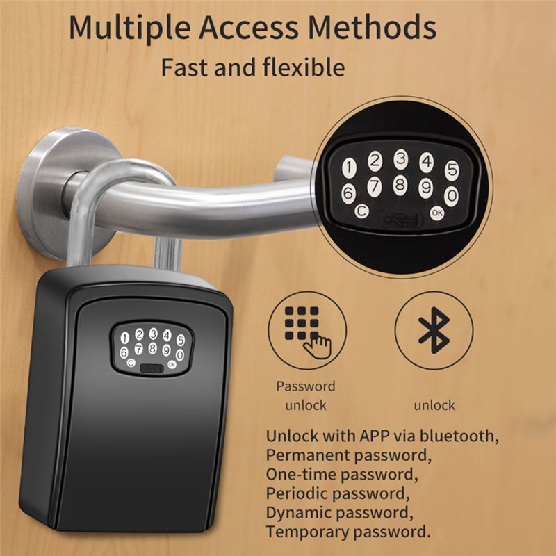 صندوق مفاتيح ذكي A92Z TUYA مع  - مراجعة Lockbox Key Secure وسعره