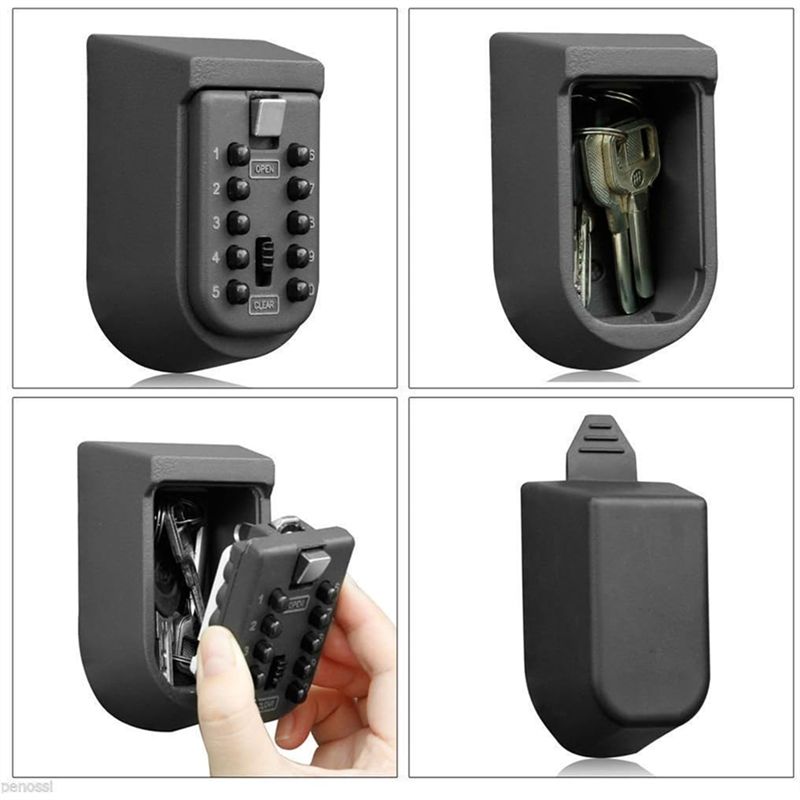 صندوق أمان مثبت على الحائط بال - مراجعة Lockbox Key Secure وسعره